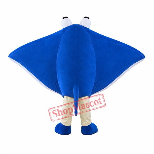 High Quality Manta Ray Mascot Costume