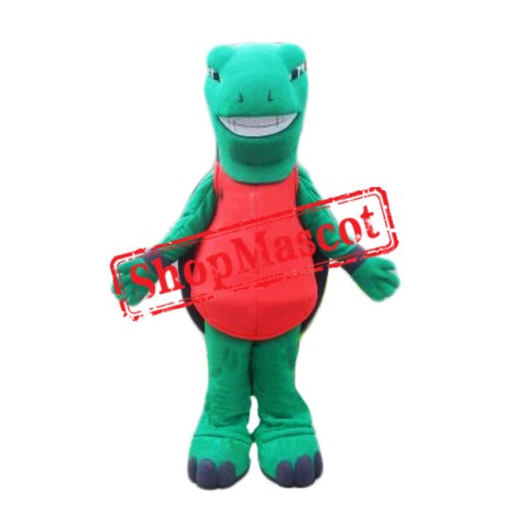 Happy Lightweight Green Turtle Mascot Costume
