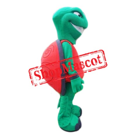 Happy Lightweight Green Turtle Mascot Costume