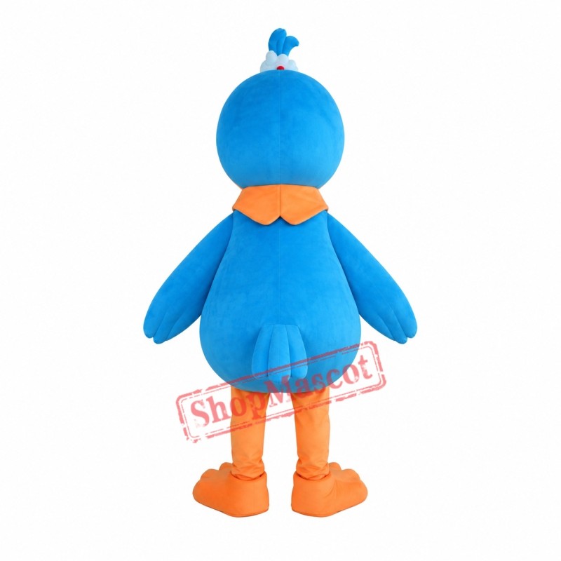 Lovely Blue Bird Mascot Costume Lovely Blue Bird Mascot Costume