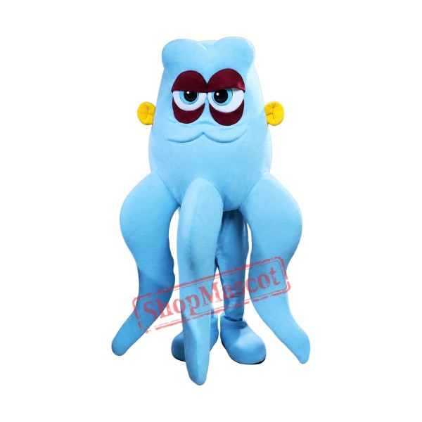 Blue Lightweight Octopus Mascot Costume
