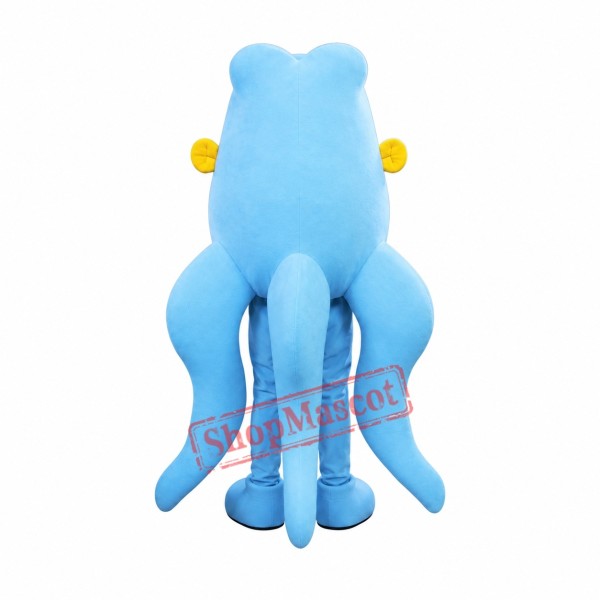 Blue Lightweight Octopus Mascot Costume