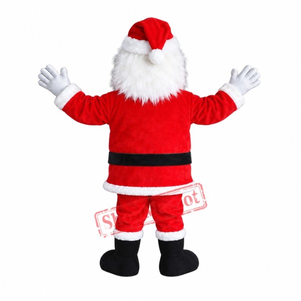 Happy Lightweight Santa Claus Mascot Costume Happy Lightweight Santa Claus Mascot Costume