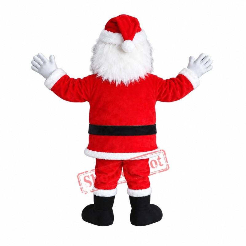 Happy Lightweight Santa Claus Mascot Costume Happy Lightweight Santa Claus Mascot Costume