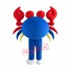 Blue Big Crab Mascot Costume Blue Big Crab Mascot Costume
