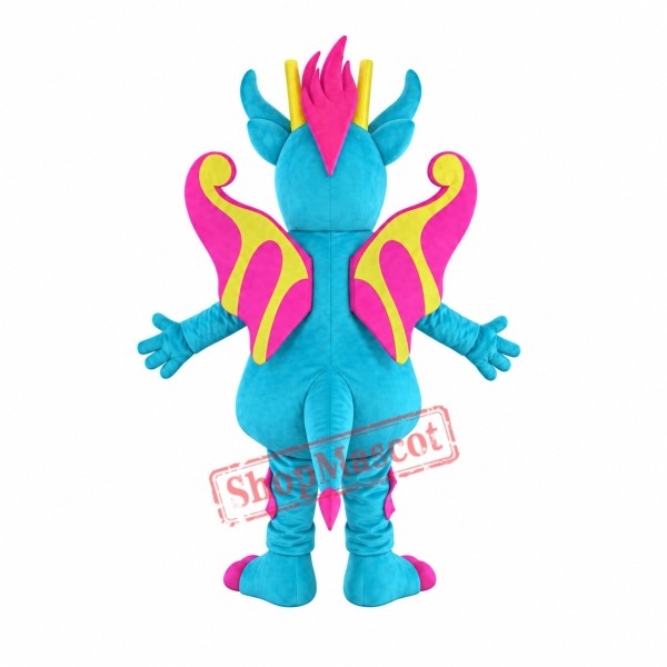 Lovely Colorful Dragon Mascot Costume Lovely Colorful Dragon Mascot Costume