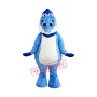 Super Cute Blue Dolphin Mascot Costume