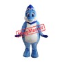 Super Cute Blue Dolphin Mascot Costume