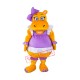 Beautiful Yellow Hippo Mascot Costume Beautiful Yellow Hippo Mascot Costume