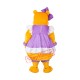 Beautiful Yellow Hippo Mascot Costume Beautiful Yellow Hippo Mascot Costume