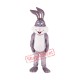 Super Cute Grey Rabbit Mascot Costume Super Cute Grey Rabbit Mascot Costume