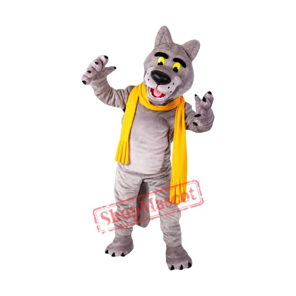 Top Quality Wolf Mascot Costume Free Shipping
