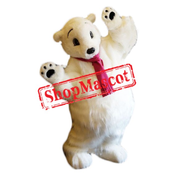 Top Quality Lightweight Polar Bear Mascot Costume