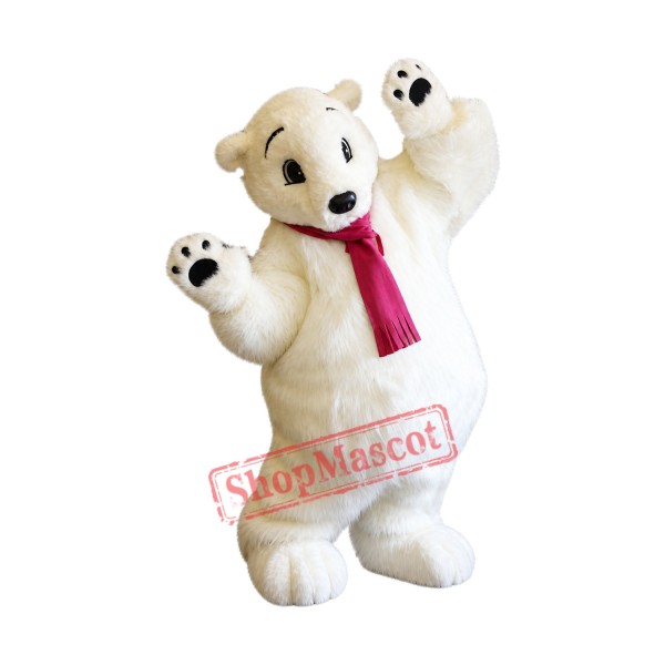 Top Quality Lightweight Polar Bear Mascot Costume