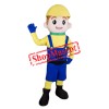 Boy Builder Mascot Costume