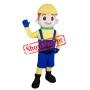 Boy Builder Mascot Costume