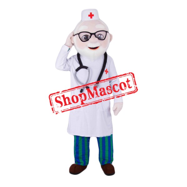 Kindly Doctor Mascot Costume