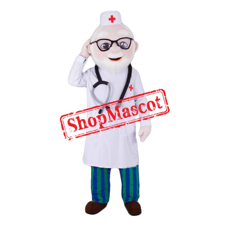 Kindly Doctor Mascot Costume