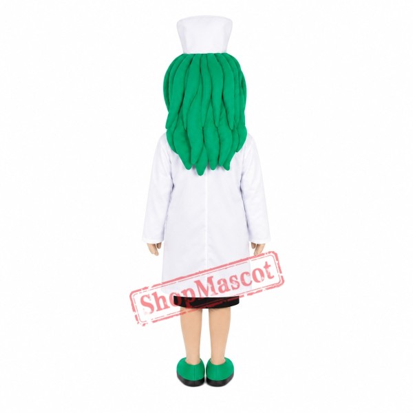 Young Nurses Mascot Costume Young Nurses Mascot Costume
