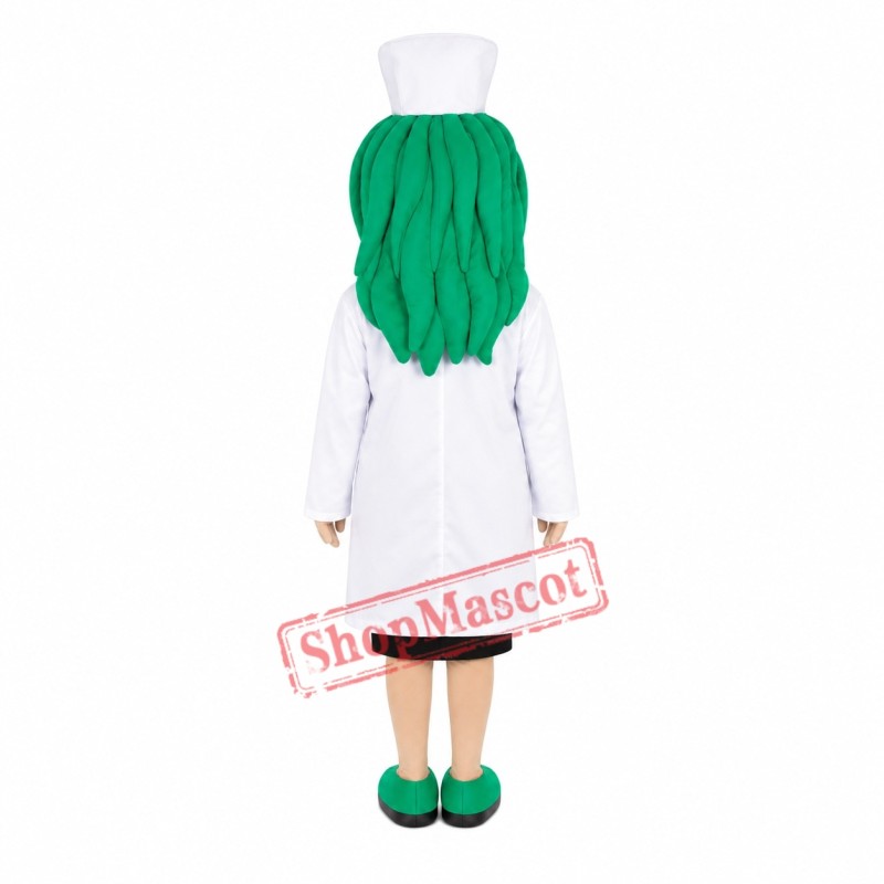 Young Nurses Mascot Costume Young Nurses Mascot Costume