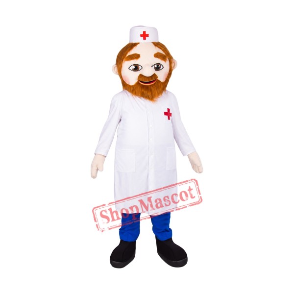 Young Doctor Mascot Costume