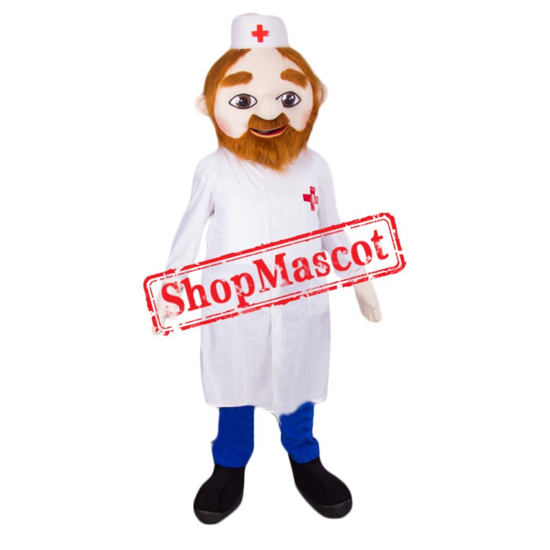 Young Doctor Mascot Costume
