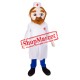 Young Doctor Mascot Costume