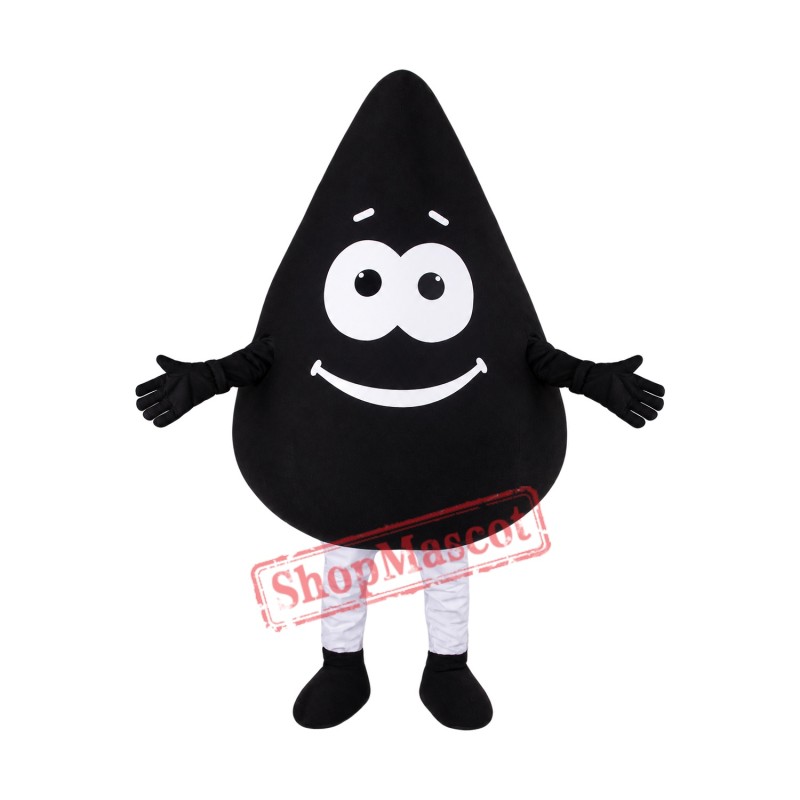 Drop Of Oil Mascot Costume Drop Of Oil Mascot Costume