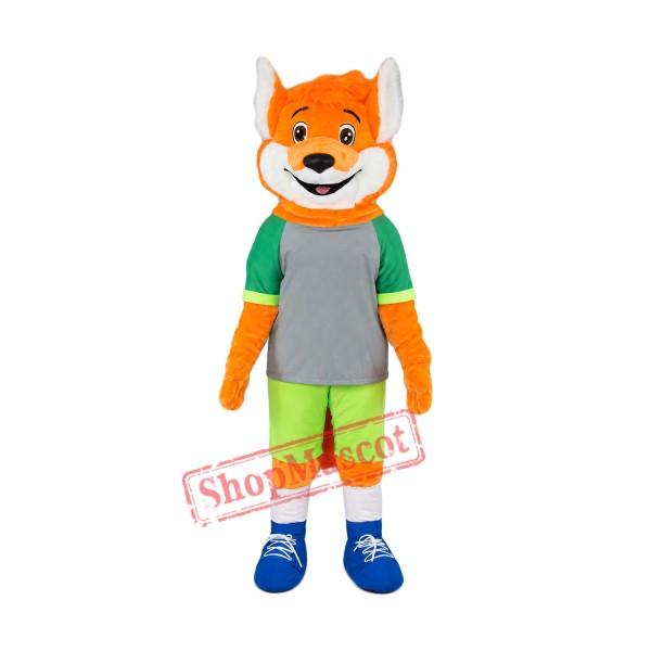 Sport Lightweight Fox Mascot Costume