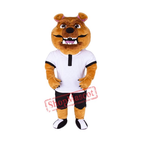 Power Sport Lightweight Bulldog Mascot Costume