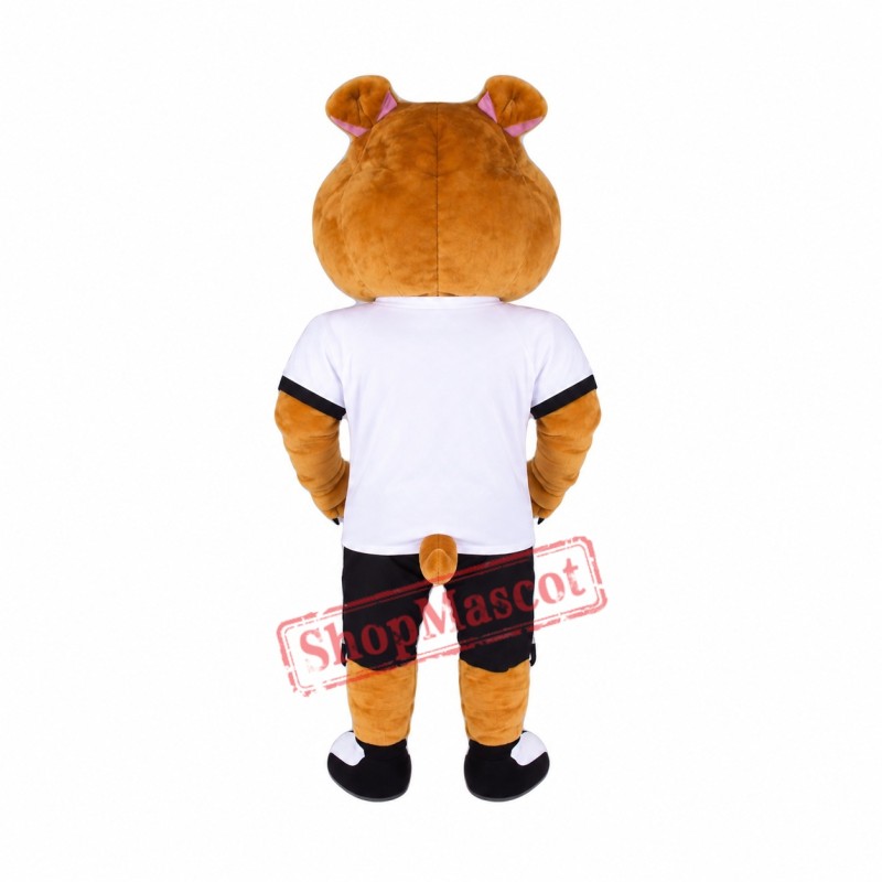 Power Sport Lightweight Bulldog Mascot Costume Power Sport Lightweight Bulldog Mascot Costume
