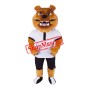 Power Sport Lightweight Bulldog Mascot Costume