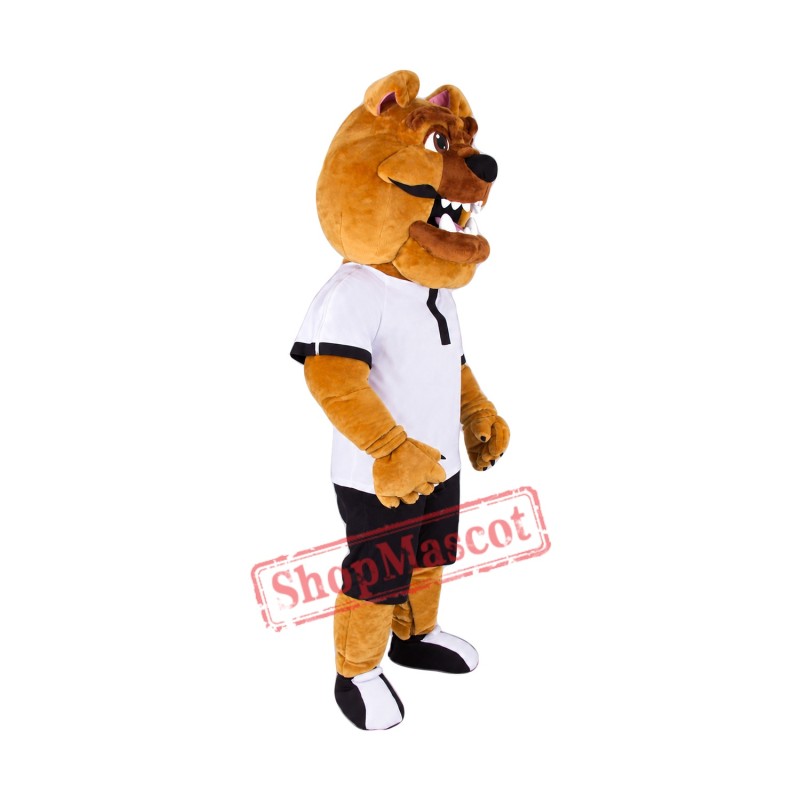 Power Sport Lightweight Bulldog Mascot Costume Power Sport Lightweight Bulldog Mascot Costume