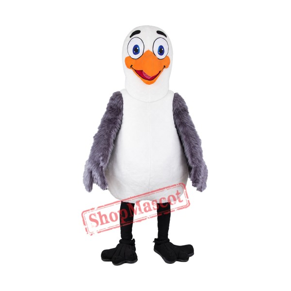 Happy lightweight Seagull Mascot Costume