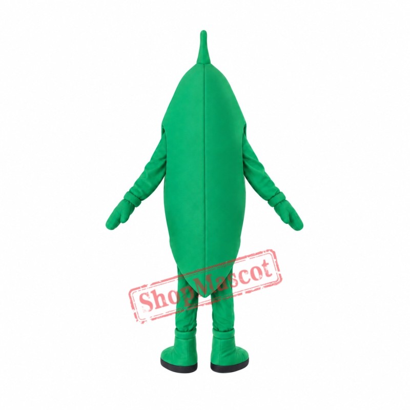 High Quality Pea Mascot Costume High Quality Pea Mascot Costume