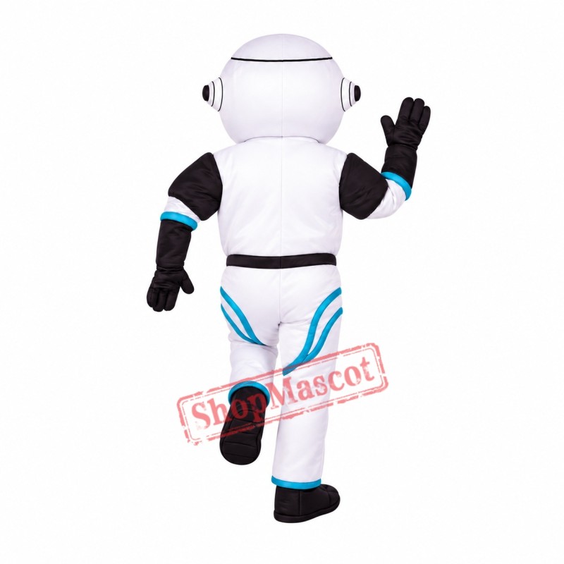 Cute White Robot Mascot Costume Cute White Robot Mascot Costume