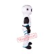 Cute White Robot Mascot Costume Cute White Robot Mascot Costume