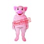 Top Quality Pink Pig Mascot Costume