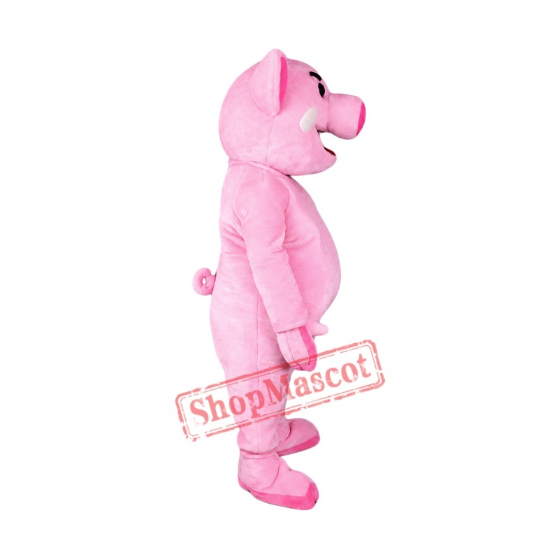 Top Quality Pink Pig Mascot Costume Top Quality Pink Pig Mascot Costume
