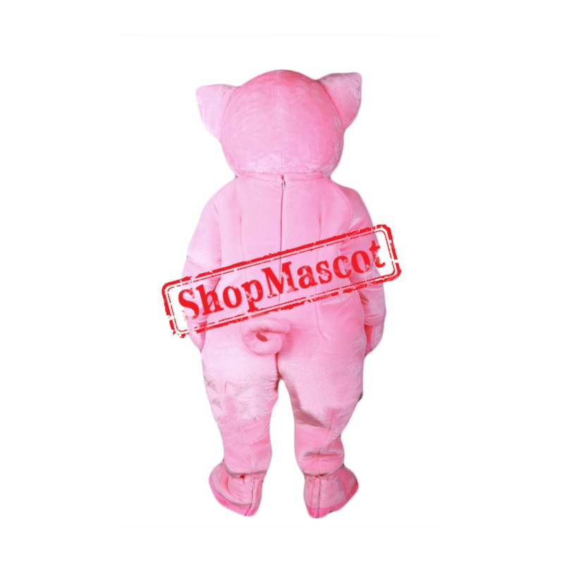 Top Quality Pink Pig Mascot Costume
