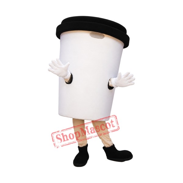 Coffee Cup Mascot Costume