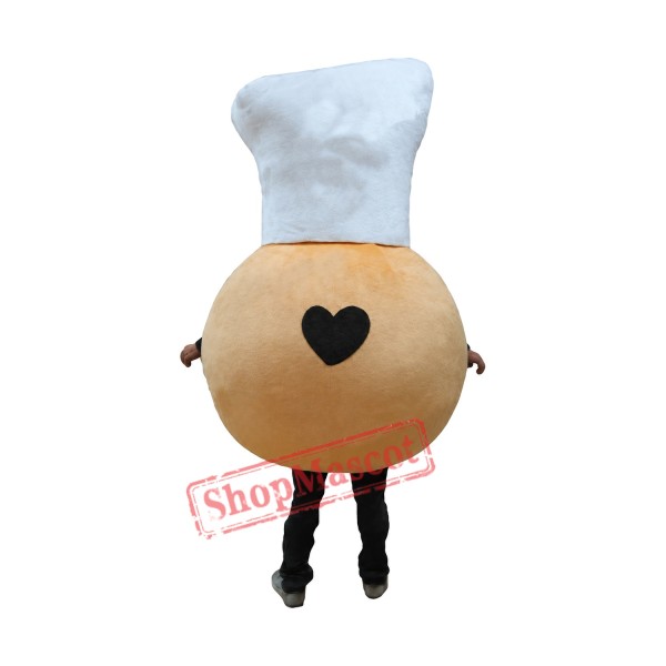 Cheap Bagel Mascot Costume Cheap Bagel Mascot Costume