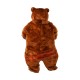 Top Quality Lightweight Brown Bear Mascot Costume