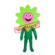 Happy Lightweight Flower Mascot Costume