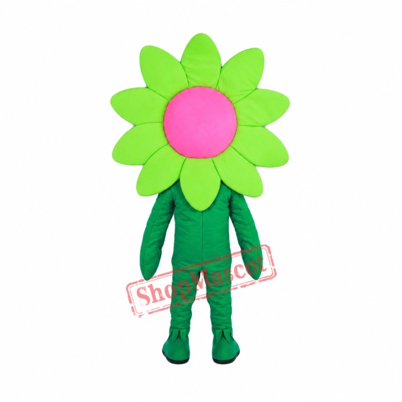 Happy Lightweight Flower Mascot Costume Happy Lightweight Flower Mascot Costume