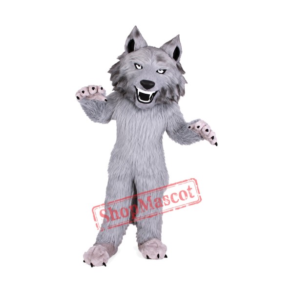 Top Quality Fierce Wolf Mascot Costume