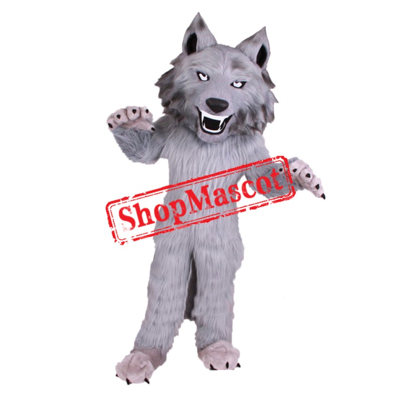 Top Quality Fierce Wolf Mascot Costume
