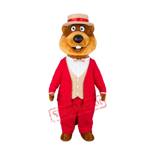 Top Quality Elegant Beaver Mascot Costume