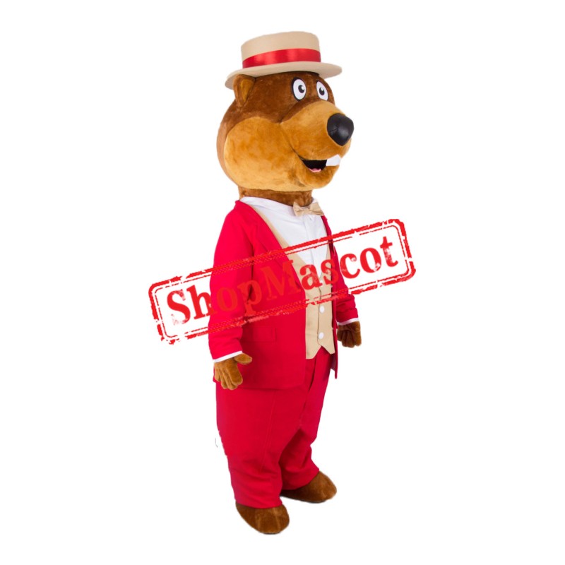 Top Quality Elegant Beaver Mascot Costume