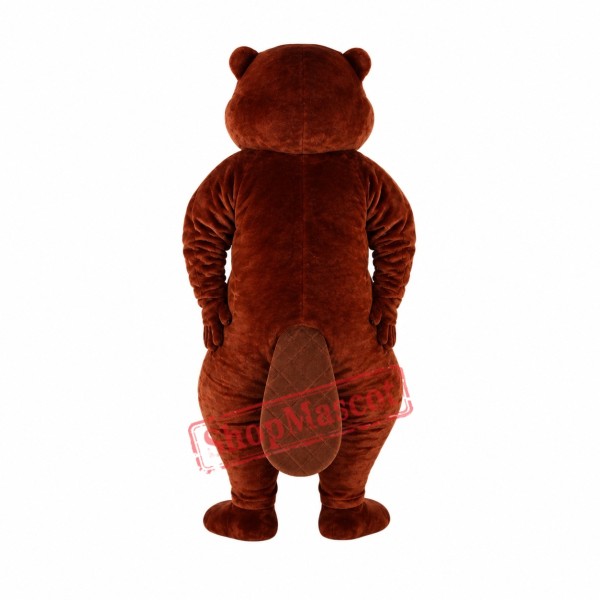 Top Quality Brown Beaver Mascot Costume Top Quality Brown Beaver Mascot Costume